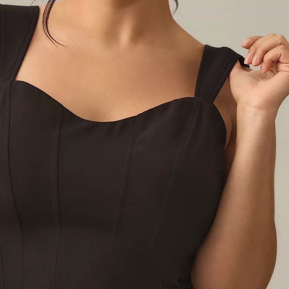 Sunday in Brooklyn Ponte Corset Top - Picture 8 of 8